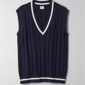 Aritzia Sunday Best Winston Sweater Vest